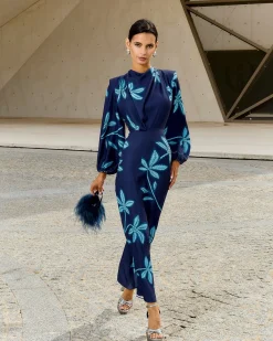 Vestido Boheme Nenúfar Azul