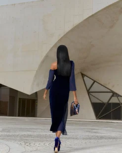 Vestido Turandot Marino